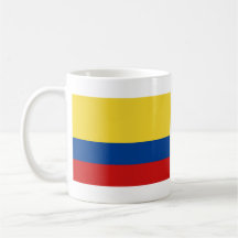 Colombia Flag ~ Map Mug