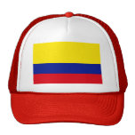 Colombia Flag Mesh Hats