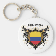 Colombia [personalise] key chains