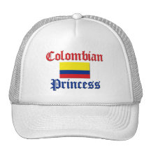 Colombian Princess Mesh Hats