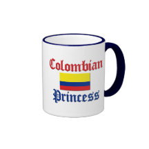 Colombian Princess Mugs