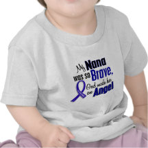 Colon Cancer ANGEL 1 Nana Tshirt