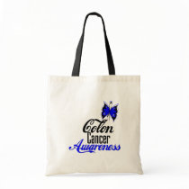 Colon Cancer Awareness Butterfly Bag
