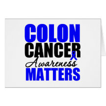 Colon Cancer Awareness Matters Card