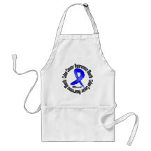 Colon Cancer Awareness Month Ribbon Aprons