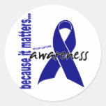 Colon Cancer Awareness Stickers
