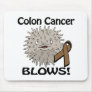 Colon Cancer Blows Awareness Design Mousepads
