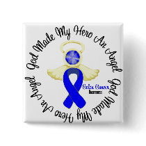 Colon Cancer God Made My Hero An Angel Pin