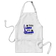 Colon Cancer I Wear Blue For My Brother-In-Law 37 Aprons