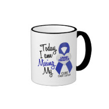 Colon Cancer MISSING MY GRANDDAUGHTER Coffee Mug
