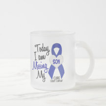 Colon Cancer MISSING MY SON Mug