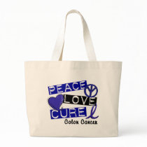 Colon Cancer PEACE LOVE CURE 1 Bags