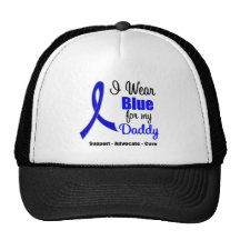 Colon Cancer Ribbon For My Daddy Mesh Hat