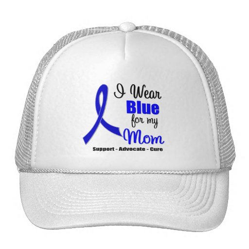Colon Cancer Ribbon For My Mum Trucker Hat