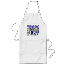 Colon Cancer Survivor 4 Apron