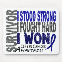 Colon Cancer Survivor 4 Mouse Mat
