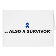 Colon Cancer Survivor Note Card