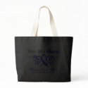 Colon Cancer Tribal Ribbon Hero bags