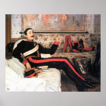 Colonel Frederick Gustavus Burnaby by James Tissot Print