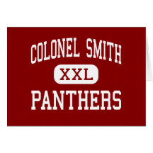 Colonel Smith - Panthers - Middle - Fort Huachuca Card