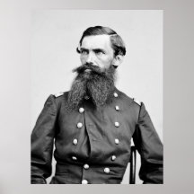 Colonel Strother, 3rd WV Cavalry, 1860s Print