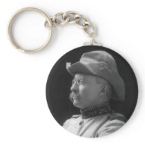 Colonel Theodore Roosevelt from 1898 Key Chains