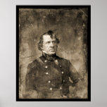 Colonel William Gates Daguerreotype 1847 Print