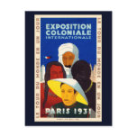 Colonial Exposition Paris 1931 Postcard
