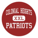 Colonial Heights - Patriots - Colonial Heights stickers
