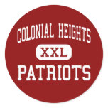 Colonial Heights - Patriots - Colonial Heights stickers