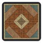 Colonial Pavement in Dark Green & Rust stickers