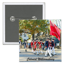 Colonial Williamsburg Button