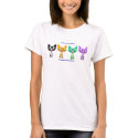 color cats t-shirts