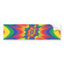 Color Explosion: Abstract Art: Bumper Sticker