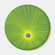 Color Explosion in Green and Yellow Magnet