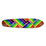 color pencil skateboard deck