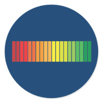 'COLOR PROGRESS' ROUND STICKERS
