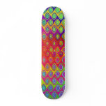 Color Splash Bright Skateboard