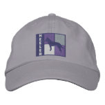 Color Squares Australian Cattle Dog Baseball Cap