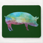 Color-washed Pig mousepads