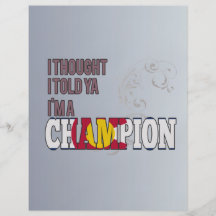 Coloradan and a Champion Personalized Flyer