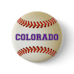 COLORADO BASEBALL PINBACK BUTTON