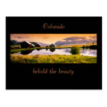 Colorado, behold the beauty postcard