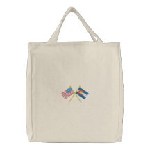 Colorado Embroidered Tote Bags