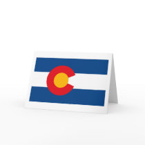 Colorado Flag Greeting Card