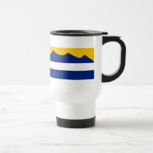Colorado Flag Mountain Range Coffee Mug