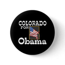 Colorado for Obama Button