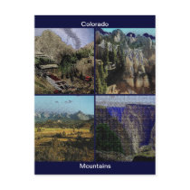 Colorado Mountains Postcards