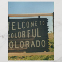 Colorado Personalized Flyer