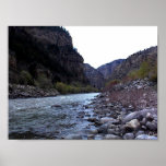 Colorado River along Glenwood Caynon posters